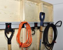 Toolway 454206 - Wall Mount Tool Storage Rail Foamed PVC 48in