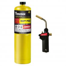 Toolway 715073 - HAZ Torch Kit Max Heat Turbo w/Mapp-Pro gas