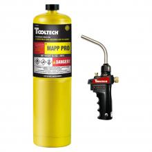 Toolway 715074 - HAZ Torch Kit High Heat w/Mapp Pro Gas