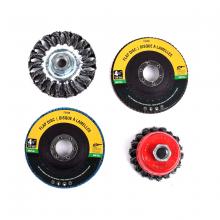 Toolway 733336 - 4PC Grinding Wheel & Wire Cup Brushes Kit