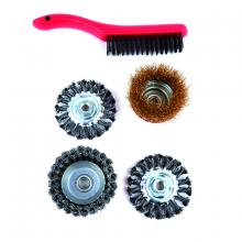 Toolway 733337 - 5PC Universal Wire Brushes Kit