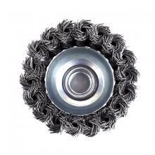 Toolway 733365 - Knotted Wire Cup Brush 3in Shank 5/8in