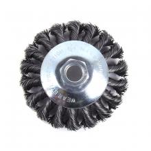 Toolway 733369 - Knotted Wire Wheel Bevel Brush 4in Shank 5/8in