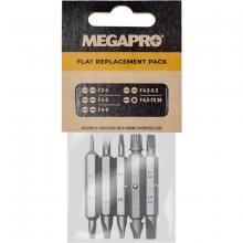 Toolway 80000623 - Replacement 5 x Double Ended Flat Bits
