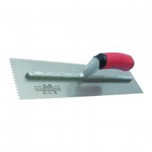 Toolway 80005802 - Notched Trowel 11in x 4½in (3/16in x 5/32in) Durasoft Handle 771Sd