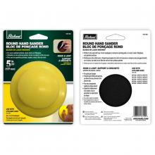 Toolway 80018150 - 5 In.  Round Rubber Sanding Block (Carded)