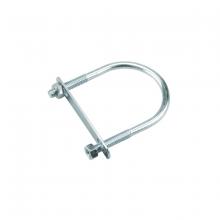 Toolway 81012613 - 10Pk U-Bolt W/Plate & Nut 5/16X3½X2in
