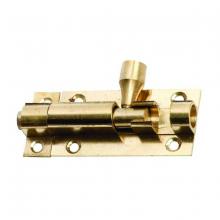 Toolway 81014125 - Barrel Bolt 2½in Brass
