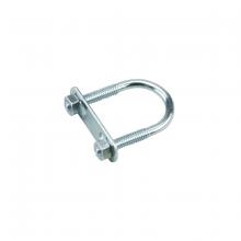 Toolway 81021210 - 10Pk U-Bolt W/Plate/Nut ¼X2X¾In