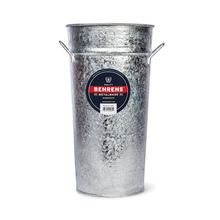 Toolway 86017304 - Flower Bucket Hot Dipped Galvanized 8.5in x 10.75in x 16in