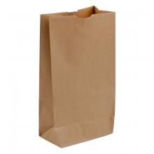 Toolway 87000009 - 500PK Brown Paper Shopping Bags 8lb
