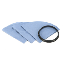 Toolway 87090107 - Shop-Vac Reusable Dry Filter & Mounting Ring 3/Pk