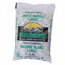 Toolway 88000910 - Landscape White Marble Stones Large 1" 18kg