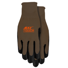 Toolway 88017017 - 1Pair Gloves Work Mens Max Gripping Touch Screen Compatible Size: L Black/Grey