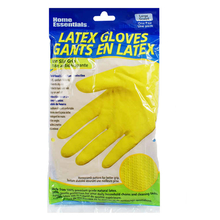 Toolway 88181312 - 1PR Latex Household Cleaning Gloves Yellow Large