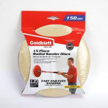 Toolway G25643 - Vortex Sanding Disk 9in 150grit 15Pk