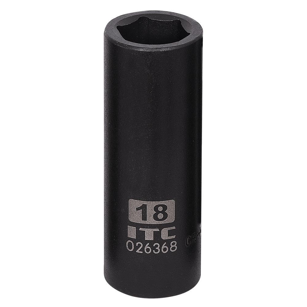 1/2&#34; DR x 18 mm Deep Impact Socket - 6 Point