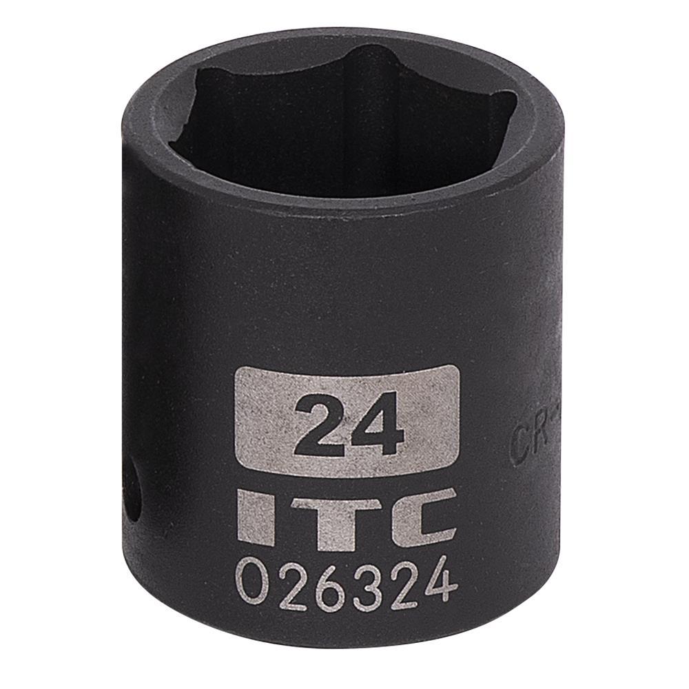1/2&#34; DR x 24 mm Impact Socket - 6 Point