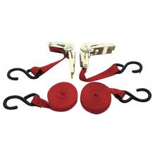 ITC 27115 - 1" x 15' 1,500 lb Ratchet Tie Down Set