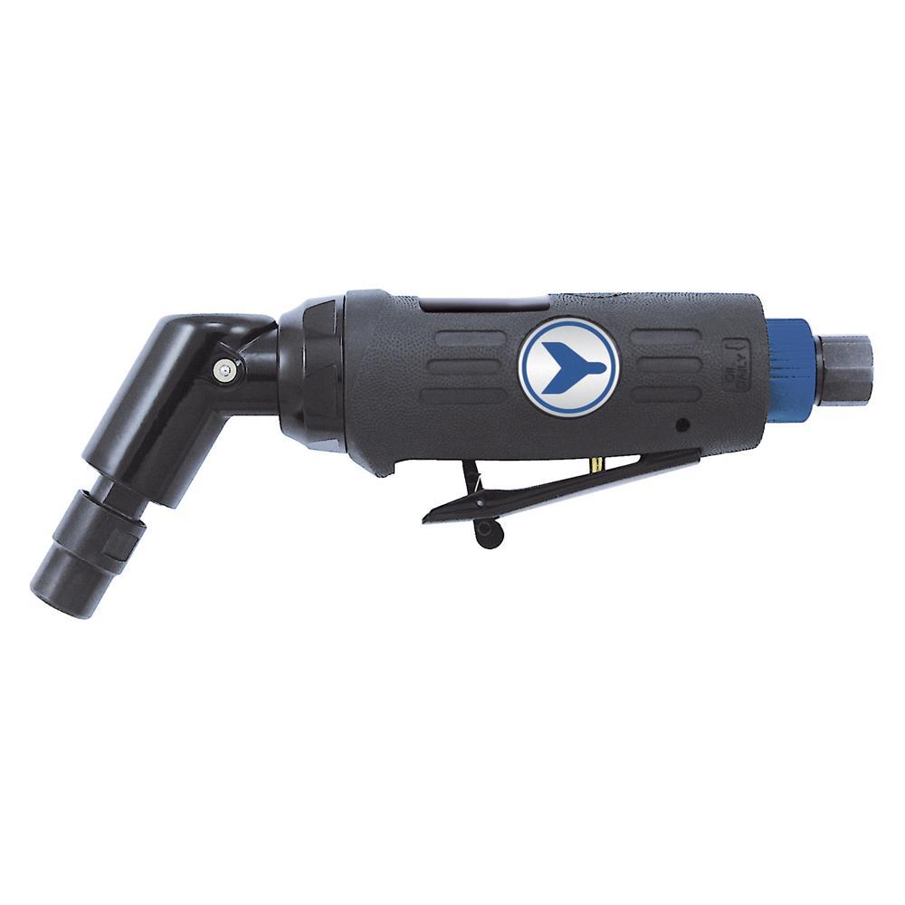 .3 HP 1/4&#34; Heavy-Duty 115Â° Angle Head Die Grinde