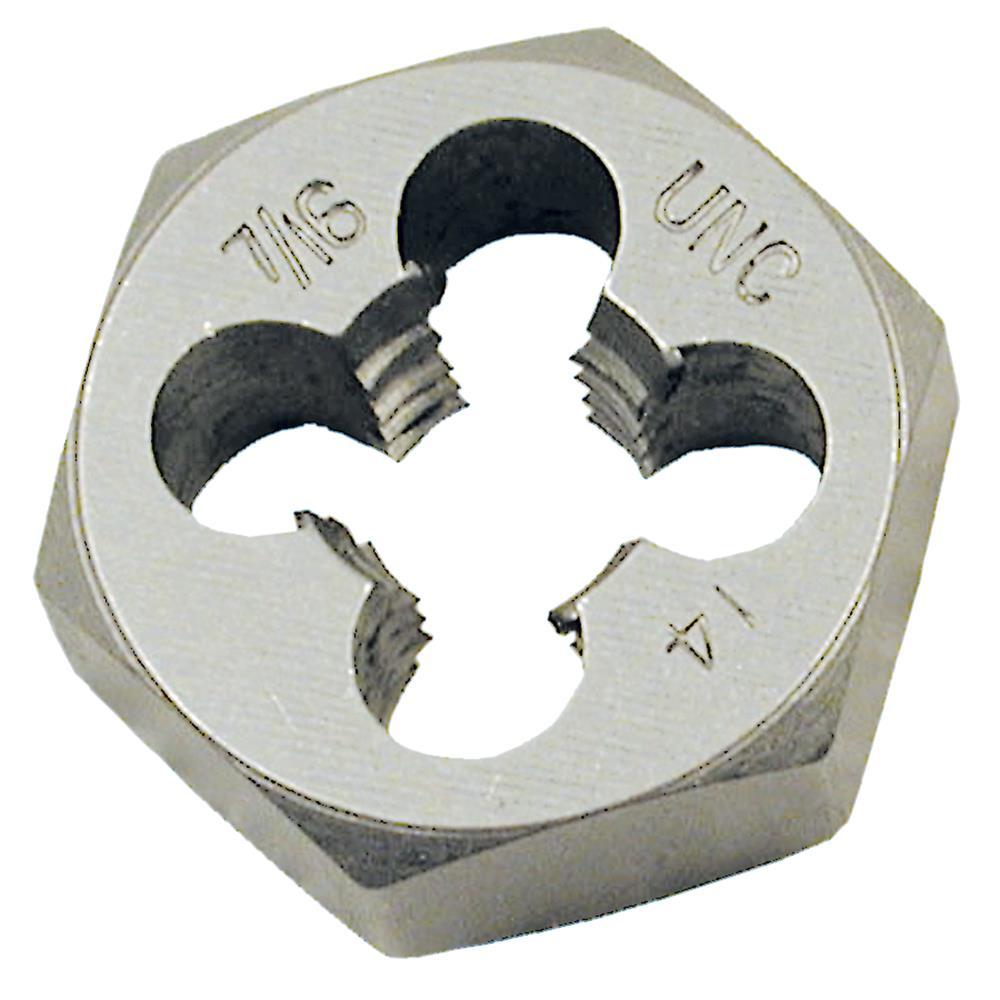 7/16&#34;-14 NC Alloy Steel SAE Hex Dies - 1&#34; Hex