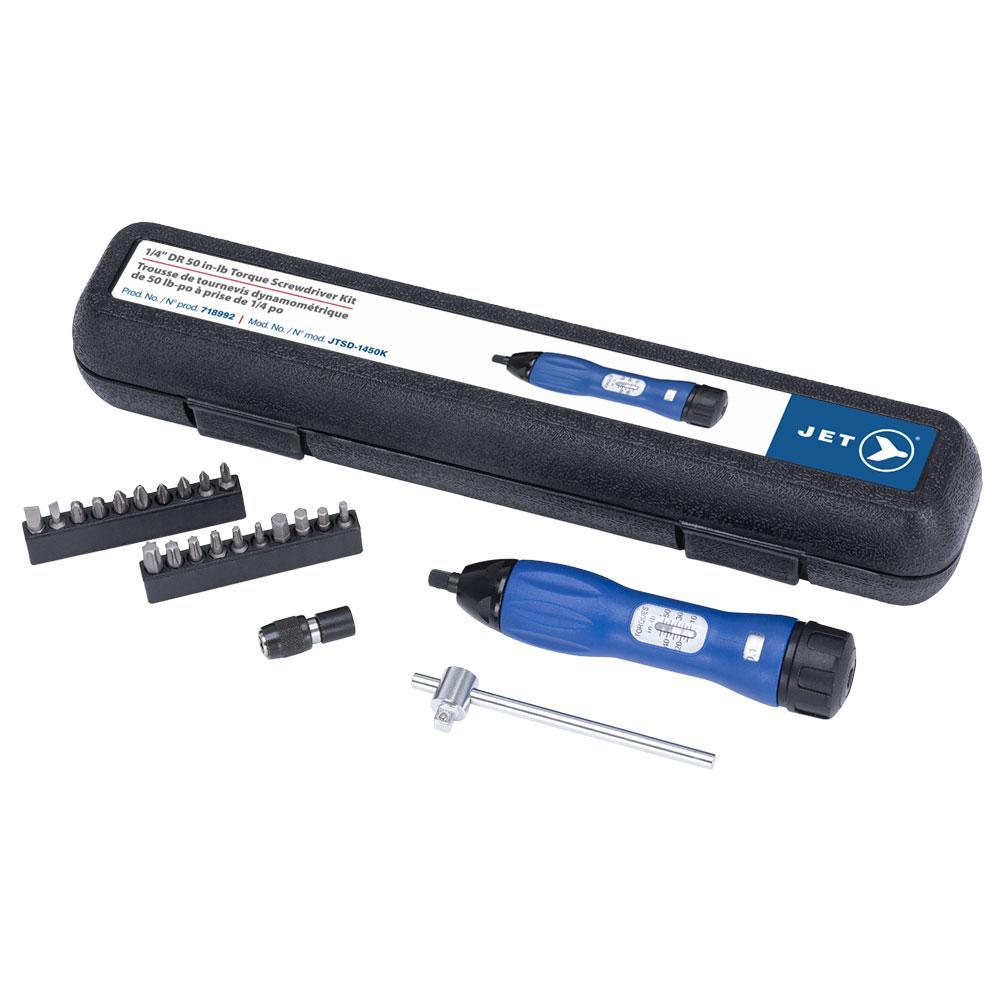 1/4&#34; DR 50 in-lb Torque Screwdriver Kit