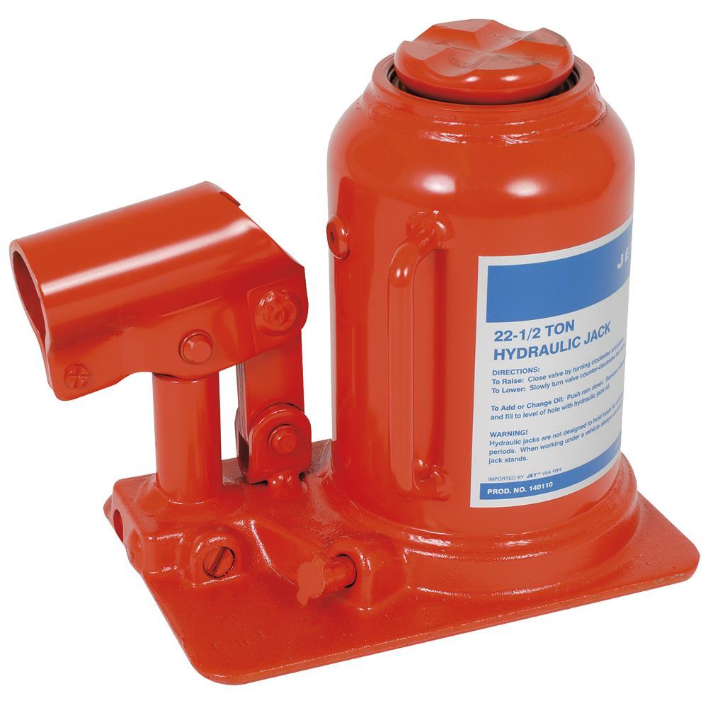 22-1/2 Ton  Hydraulic Bottle Jack - Low Profile - Super Heavy Duty