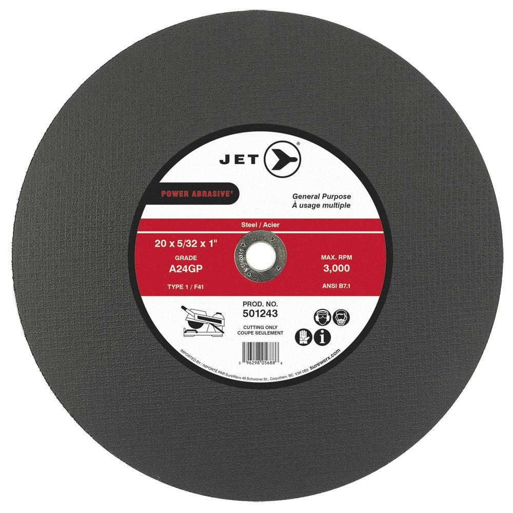 Power Abrasive General Purpose Cut-Off Wheels for Stationary Machines