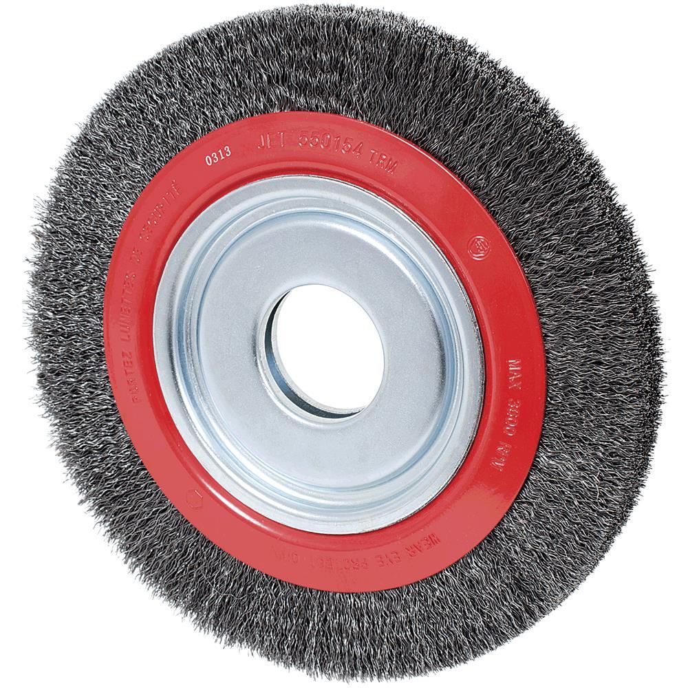 High Performance Crimped Wire Wheel Brushes for Bench Grinders