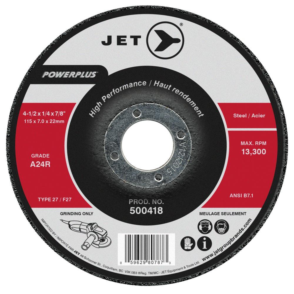 POWERPLUS High Performance Depressed Centre Wheels for Angle Grinders