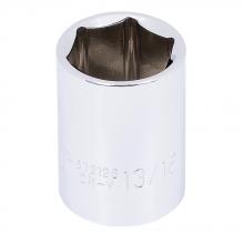 Jet - CA 672126 - 1/2" DR x 13/16" Regular Chrome Socket - 6 pt