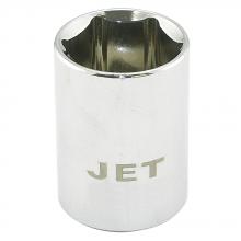 Jet - CA 672508 - 1/2" DR x 8 mm Regular Chrome Socket - 6 pt