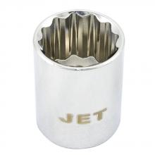 Jet - CA 672236 - 1/2" DR x 1-1/8" Regular Chrome Socket - 12 pt