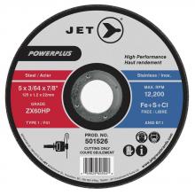 Jet - CA 501537 - POWERPLUS High Performance Cut-Off Wheels for Angle Grinders