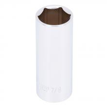 Jet - CA 672328 - 1/2" DR x 7/8" Deep Chrome Socket - 6 pt