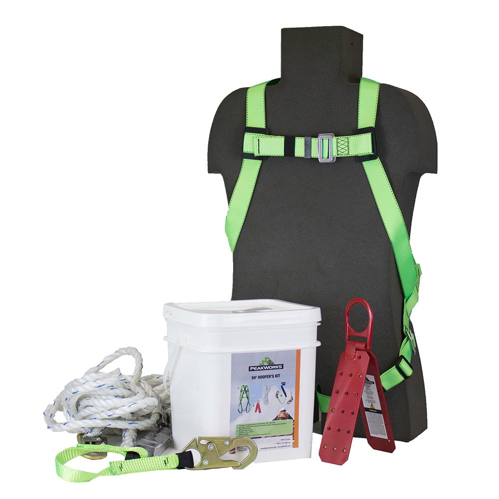 RK6 Series Fall Protection Roofer&#39;s Kit