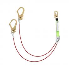 Peakworks V8108426 - Shock Absorbing Lanyards - PVC Coated Cable