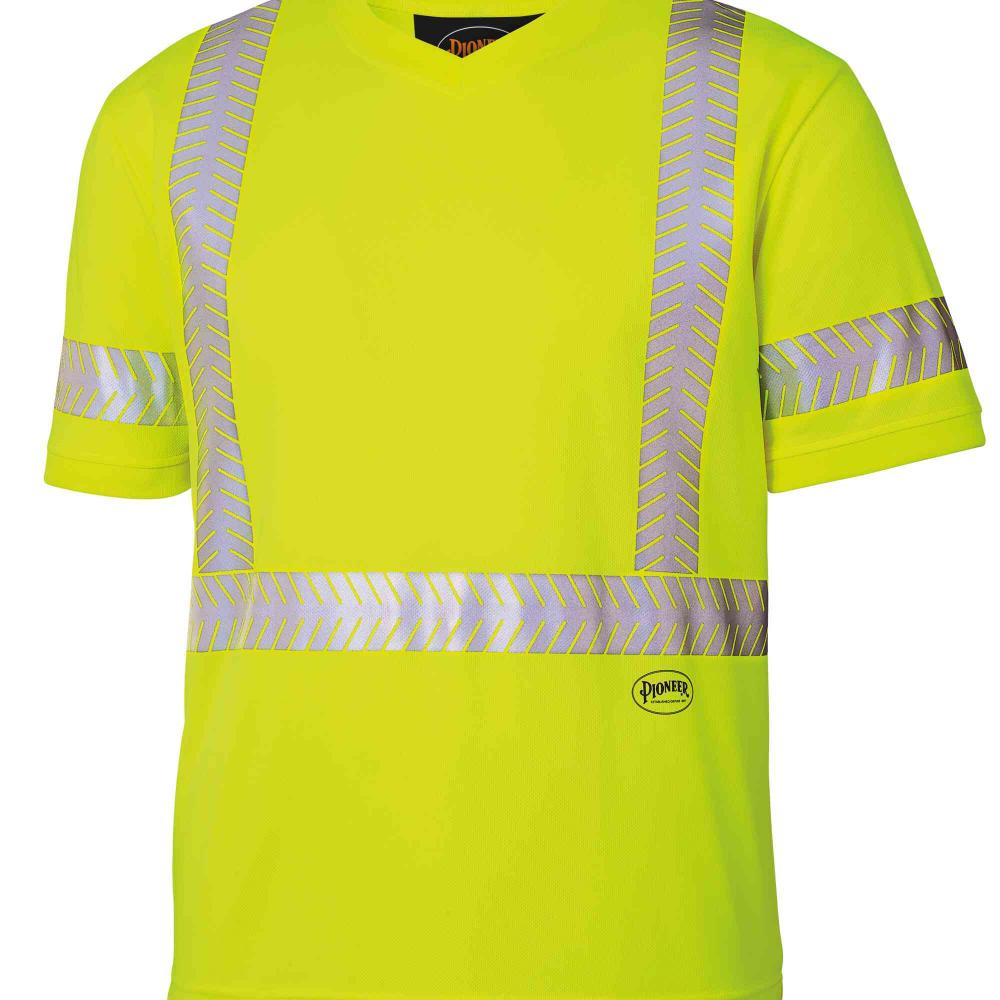 CoolPass® Hi-Vis Safety T-Shirts fabric