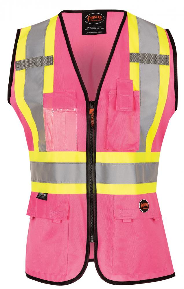 Women&#39;s Safety Vest Tricot Poly Interlock