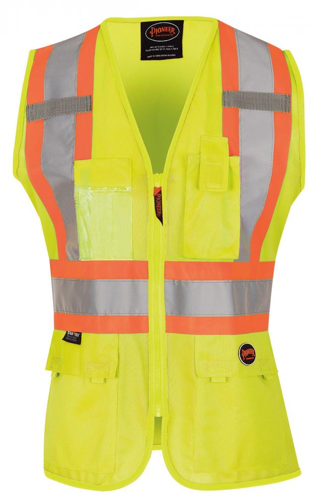 Women&#39;s Safety Vest Tricot Poly Interlock