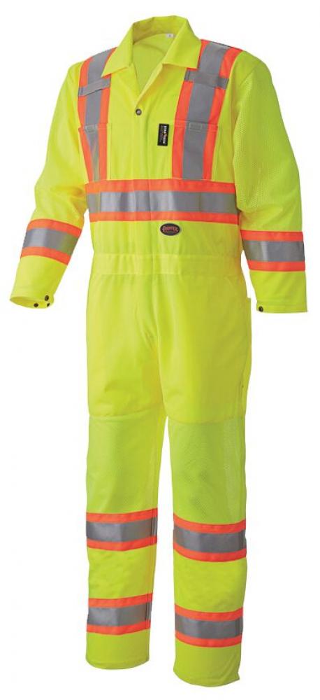 Traffic Safety Coveralls - Poly Knit