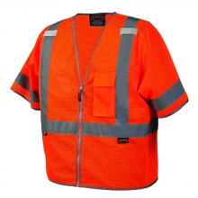 Pioneer V1023950U-XL - Hi-Vis Short Sleeved Safety Vests