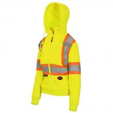 Pioneer V1060860-M - Women's Hi-Vis Fleece Safety Hoodies