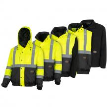 Pioneer V1134460U-XS - Hi-Vis Waterproof 5-in-1 Jacket