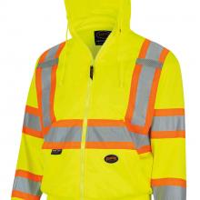 Pioneer V1060560U-S - Hi-Vis Microfleece Safety Hoodies
