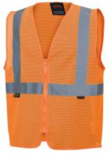 Pioneer V1025050U-XL - Mesh Safety Vests - No Pockets