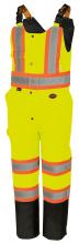 Pioneer V1120661U-XL - Hi-Vis Waterproof Quilted Safety Overalls