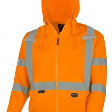 Pioneer V1060351U-XL - Hi Vis Polyester Fleece Hoodies