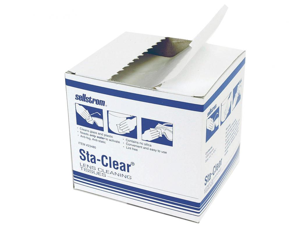 Sta-Clear™ Lens Cleaning Tissue - Water Activated