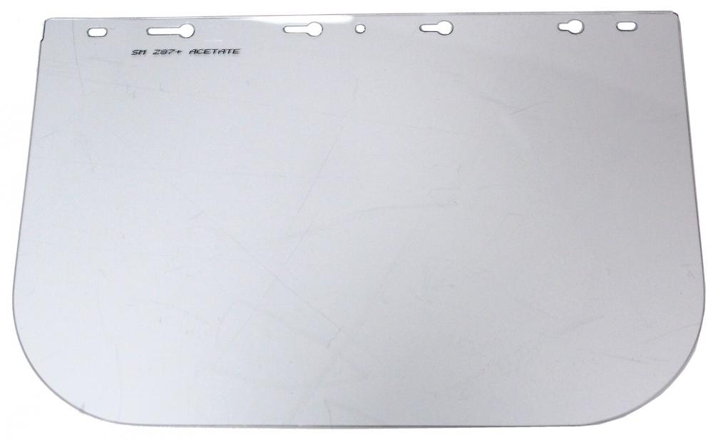 390 Premium Series Acetate Face Shields - Single Crown- Window